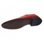Pantofi barbati rosii eleganți din piele naturală cu șiret și talpi confortabile deosebite GKR51R